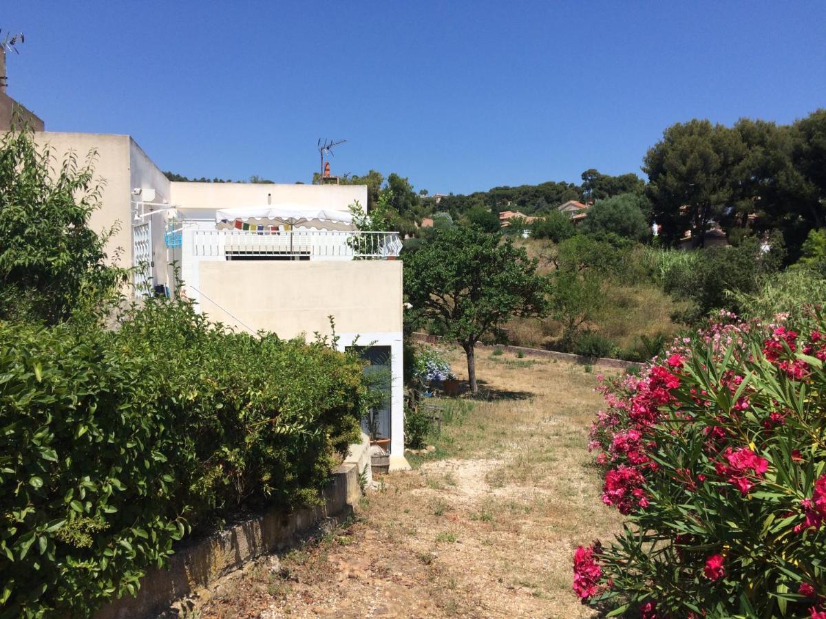 Studio 28M2 Climatise,Wifi, Proche Des Calanques,Plages Ла-Сьота Экстерьер фото